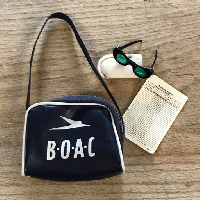 BOAC ミニチュアフライトバッグ