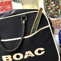 BOAC 1950年代 機内ギフト 扇子