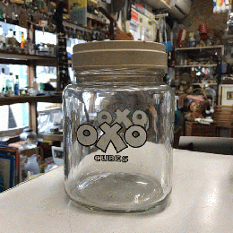 1930〜50‘s OXO CUBES グラスジャー