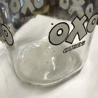 1930〜50‘s OXO CUBES グラスジャー