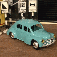 フランス1960’s NOREV ミニカー4C.V ルノー