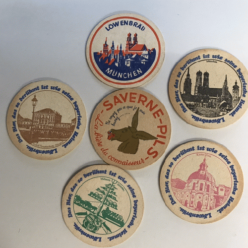 ヴィンテージ ペーパーコースター 6枚セット A Genio Antica ジェニオアンティカ 恵比寿のアンティークショップ ヴィンテージ ペーパーコースター 6枚セット A Genio Antica ジェニオアンティカ 恵比寿のアンティークショップ