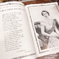 VINTAGE BOOK 1953年　エリザベス女王戴冠記念冊子